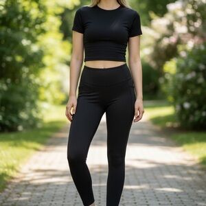Halara High-Waist Black Women's Active Leggings XL